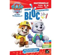 Mon bloc d'activités Pat' Patrouille Petite section