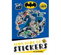 Mon bloc de stickers et activités Batman: Avec plus de 200 stickers