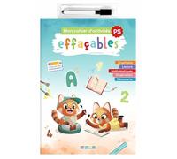 Mon cahier d'activités effaçables PS: Avec 1 feutre