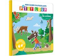 MON CAHIER D'AUTOCOLLANTS P'TIT LOUP - LES ANIMAUX: Avec 60 autocollants repositionnables (Divers activités)