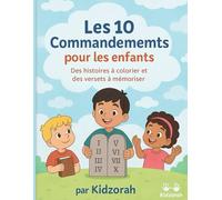 Mon Cahier de Coloriage: les 10 commandements