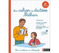 Mon cahier de dictées 6e