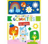 1.2.3 SOLEIL! – Cuaderno de pegatinas – Las estaciones – 200 pegatinas geométricas (Actividades)