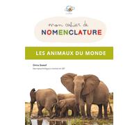 Mon cahier de nomenclatures - Français: 80 cartes de nomenclature des animaux à découper - Photos - Fonctions cognitives - Développement langage lexique