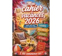Mon Cahier de Vacances 2025 : Pour adulte - Cadeau original et personnalisé rempli de jeux variés & des activités ludiques pour savourer une pause bien méritée