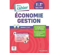 Mon cahier d'économie-gestion 1re, Tle Bac Pro: Pochette élève