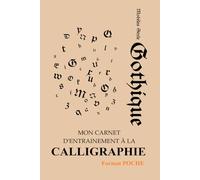 Mon carnet d’entrainement à la calligraphie, format poche - 104 pages de lignes vierges avec modèles style Gothique Alte Schwabacher: Apprendre à tracer avec style - parfait pour débutants et amateurs