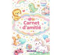 Mon carnet d'amitié Carnet de l'amitié Kawaii- Un carnet à remplir avec tes amies pour ne rien oublier et te faire un maximum de souvenir