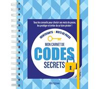 Mon carnet de codes secrets Mémoniak (CARNETS PRATIQUES MEMONIAK)