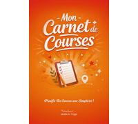 Mon carnet de courses plus | Les carnets de loïcalaws: Planifie tes courses avec simplicité !