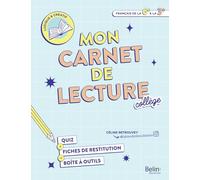 Mon carnet de lecture: Français de la 6e à la 3e