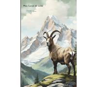 Mon carnet de notes Sérénité alpine: 100 pages lignées A5 - Décor montagnard calme et reposant - pour notes personnelles