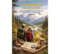 MON CARNET DE RANDONNÉE: Carnet de Randonnée et de Trekking : 50 Fiches de Suivi Détaillées (Dénivelé, Itinéraire, Météo) avec Espaces Récits et Croquis - Idée Cadeau Passionnés de Montagne.