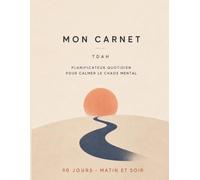Mon Carnet TDAH: Planificateur quotidien non daté pour femmes TDAH - 90 Jours matin et soir pour gérer le chaos mental, les priorités et l'hyperactivité
