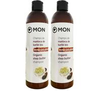 MON Champú De Manteca De Karité Regenerador 300 ml (Paquete de 2)