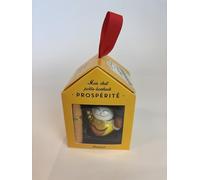 Mon chat porte-bonheur Prospérité: Coffret avec 1 figurine chat en porcelaine et 1 parchemin