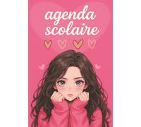 Mon Chemin Scolaire ✨ | Agenda Scolaire 2025-2026 : Noir | Format Bi-journalier (2 jours/page) | Septembre 2025 - Juillet 2026 | Léger, Simple & ... | Mixte (Filles & Garçons) | Papier Premium