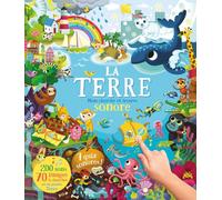 1.2.3 SOLEIL! Libro sonoro Busca y encuentra 200 sonidos – La Tierra, 70 imágenes para buscar
