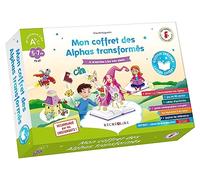 Mon coffret des Alphas transformés: Je m'entraîne à lire avec plaisir - Avec 1 livre La tranformation des Alphas, 1 jeu de 88 cartes, 1 cahier ... 1 poster de référence et 1 livre offert