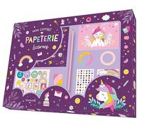 Mon coffret papeterie Licornes