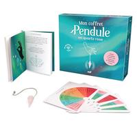 Mon coffret Pendule en quartz rose: Avec 1 pendule en quartz rose, 10 planches de radiesthésie et 1 livre