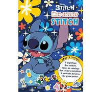 Mon coffret Stitch: Coffret avec 3 papertoys, des stickers, 1 livre de coloriage, des stickers métallisés, 4 portraits de héros, un grand poster