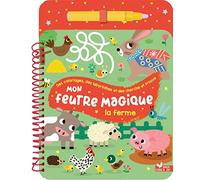 Mon feutre magique à la ferme: Avec feutre à réservoir d'eau
