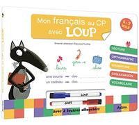MON FRANÇAIS AU CP AVEC LOUP: Avec 2 feutres effaçables
