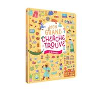Mon grand cherche et trouve à la maison: Un livre grand format avec plus de 350 éléments à retrouver !