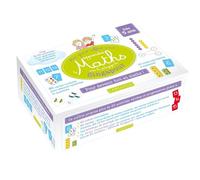 Mon grand coffret pour apprendre les maths avec Montessori et la pédagogie de Singapour: Avec 1 livret d'activités, 80 cartes et 60 cubes