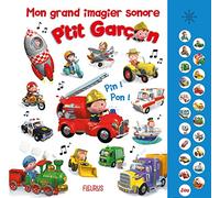Mon grand imagier sonore P tit garçon (PTIT GARCON SONORE)