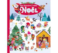Mon grand livre à volets Noël: Avec un calendrier de l'Avent