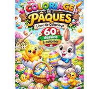 Mon grand livre de coloriage de Pâques