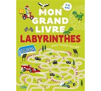 Mon grand livre de labyrinthes pour toute l'année !: 7/9 ans (MON LIVRE JEUX)