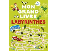 Mon grand livre de labyrinthes pour toute l'année !: 7/9 ans (MON LIVRE JEUX)