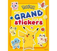 Mon grand livre de stickers Pokémon