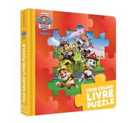 Mon grand livre puzzle La Pat' Patrouille: Livre cartonné avec 5 puzzles