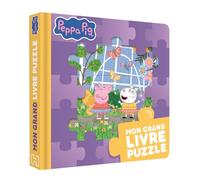 Mon grand livre puzzle Peppa Pig: Livre cartonné avec 5 puzzles