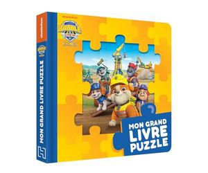 Mon grand livre puzzle Rubble & Crew - Ruben & Cie: Livre cartonné avec 5 puzzles