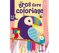 Mon gros livre de coloriage (Perroquets)