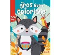 Mon gros livre de coloriage (Raton laveur)