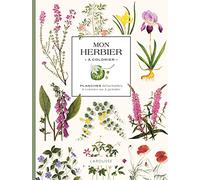 Mon herbier à colorier: Planches détachables à colorier ou à peindre