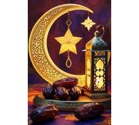 Mon Journal de Ramadan: Carnet ligné islamique de 120 pages pour Ramadan, prières, gratitude, douas, invocations et suivi des objectifs spirituels pendant le mois sacré (Mohammed Hasan)