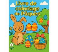 Mon livre de coloriage de Pâques: Pour enfants de 3 à 6 ans