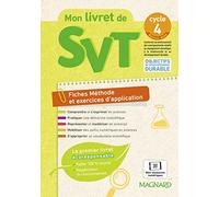 Mon livret de SVT Cycle 4: Fiches méthode et exercices d'application