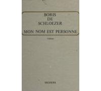 Mon Nom Est Personne (ebook)