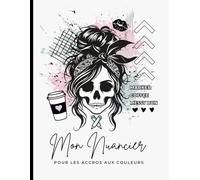 Mon nuancier de couleurs: Nuancier pour crayons de couleur, marqueurs et stylos gel, page de test, palette de couleur