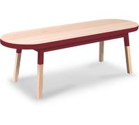 MON PETIT MEUBLE FRANCAIS Mesa de centro de madera maciza de fresno 140 cm
