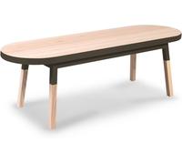 MON PETIT MEUBLE FRANCAIS Mesa de centro de madera maciza de fresno 140 cm