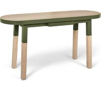 MON PETIT MEUBLE FRANCAIS Mesa de escritorio de diseño 100% madera maciza - consola 140 cm